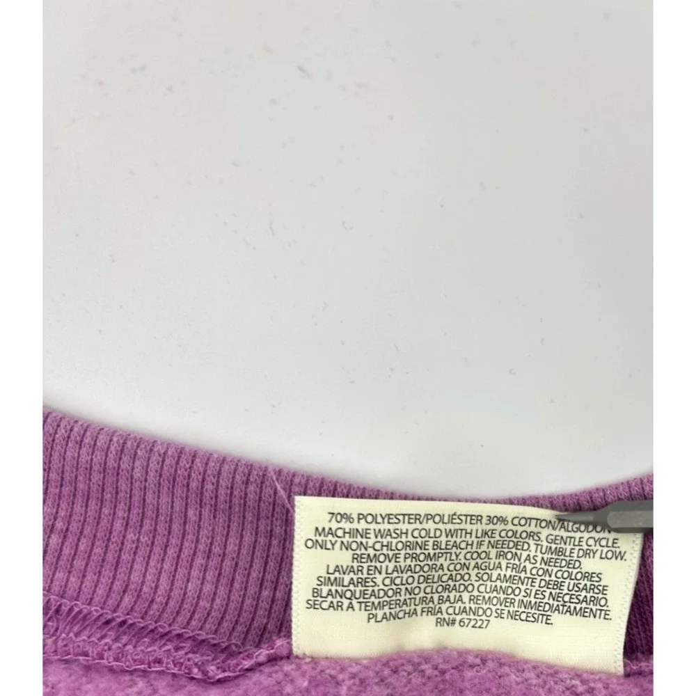 Penn State Nittany Lions Bobbie Brooks Sweatshirt Womens Purple Large NWOT